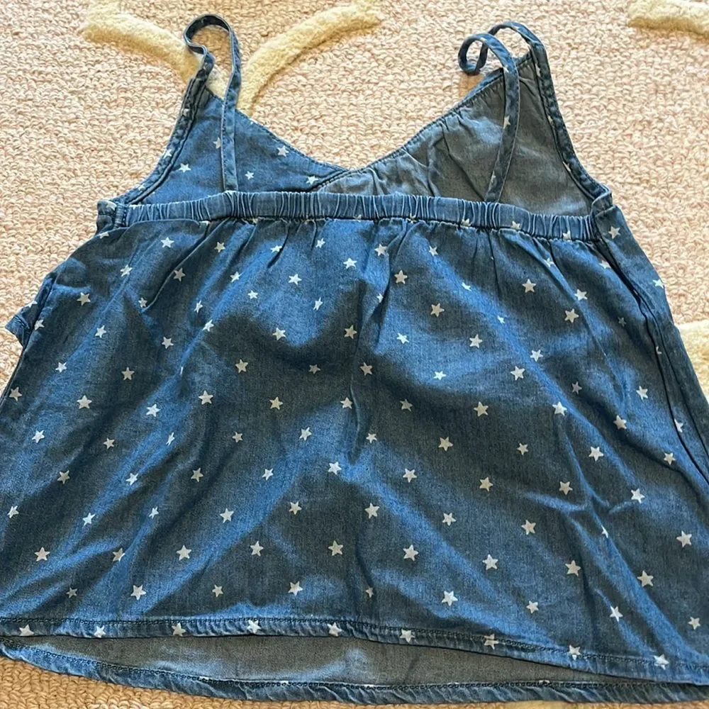 Osh kosh ruffle star tank